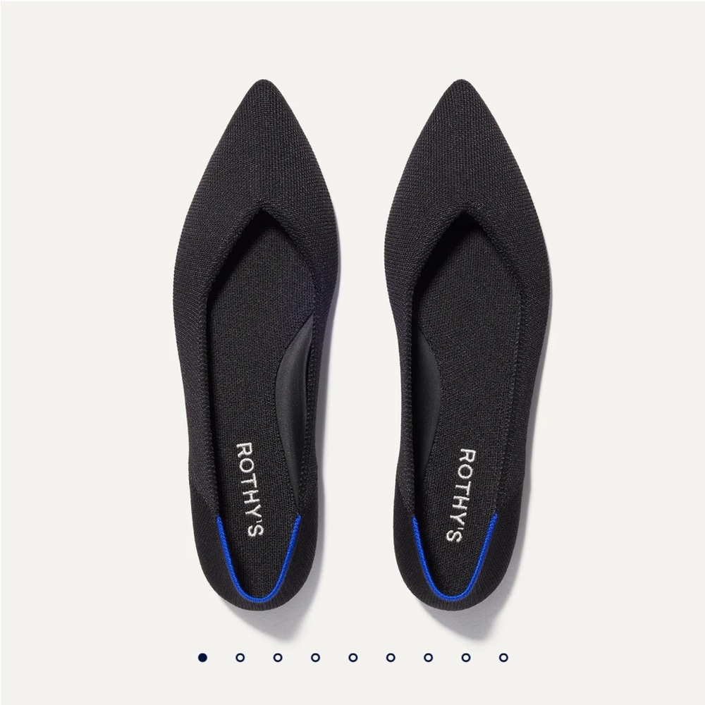 Rothy's The Point II Black Flats